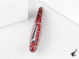 Esterbrook Estie Scarlet Fountain Pen, Resin, Red, Palladium, ESC936