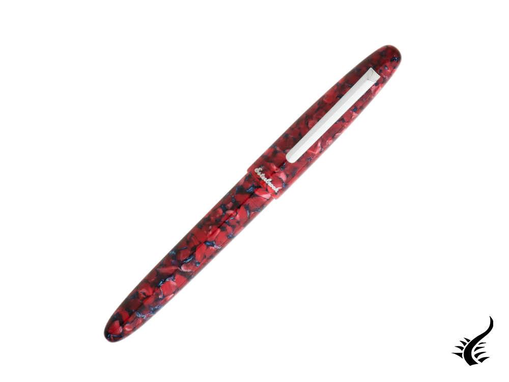 Stylo roller Esterbrook Estie Scarlet, Résine, Rouge, Palladium, ESC937