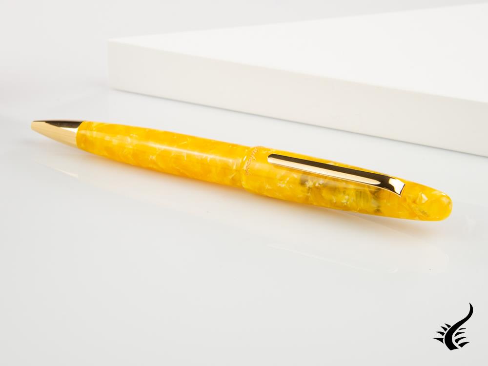 Esterbrook Estie Sunflower Ballpoint pen, Resin, Gold plated, EY619