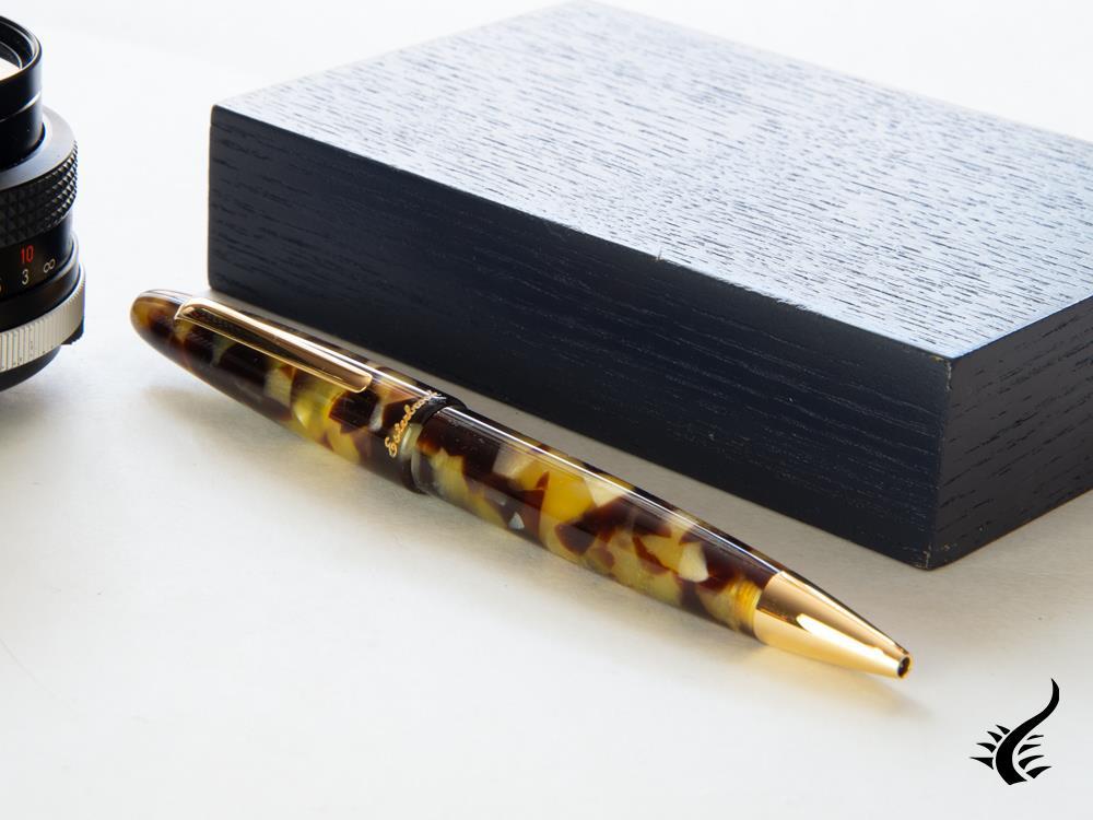 Esterbrook Estie Tortoise Ballpoint pen, Resin, Gold trims, E139