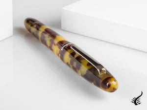 Esterbrook Estie Tortoise Fountain Pen, Resin, Chrome Trim, E126