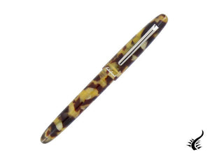 Stylo plume Esterbrook Estie Tortoise, résine, garniture chromée, E126