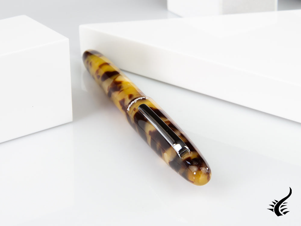 Esterbrook Estie Tortoise Rollerball pen, Resin, Brown, Chrome Trim, E127