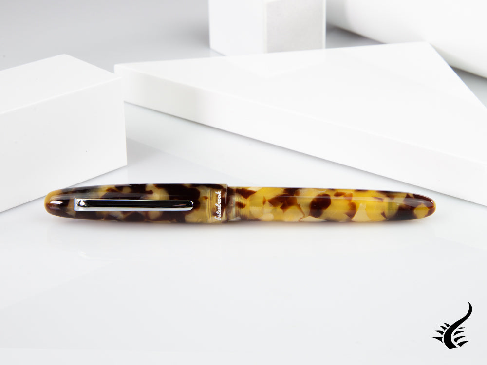 Esterbrook Estie Tortoise Rollerball pen, Resin, Brown, Chrome Trim, E127