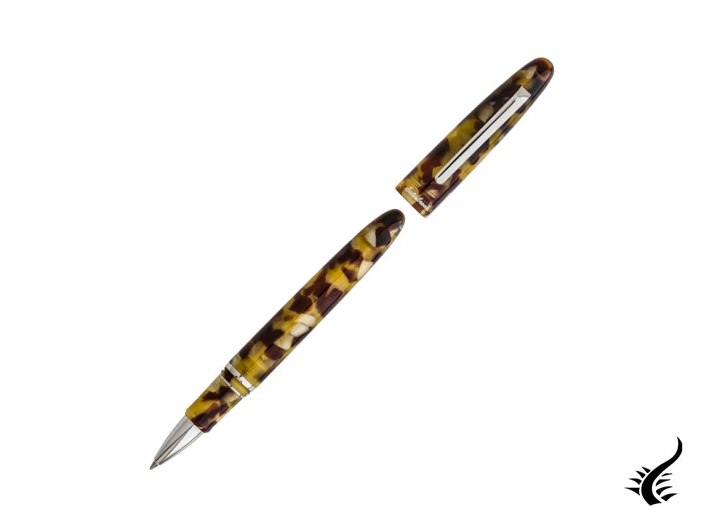 Esterbrook Estie Tortoise Rollerball pen, Resin, Brown, Chrome Trim, E127