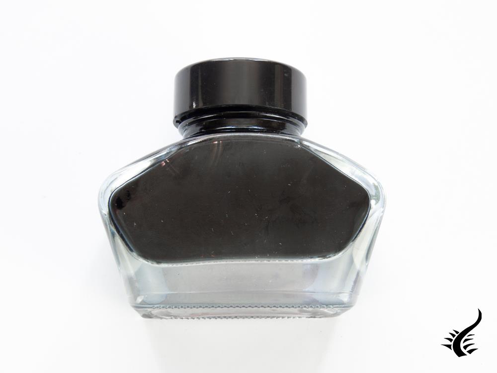 Esterbrook Ink Bottle, Black, 50ml, Crystal, EINK-EBONY