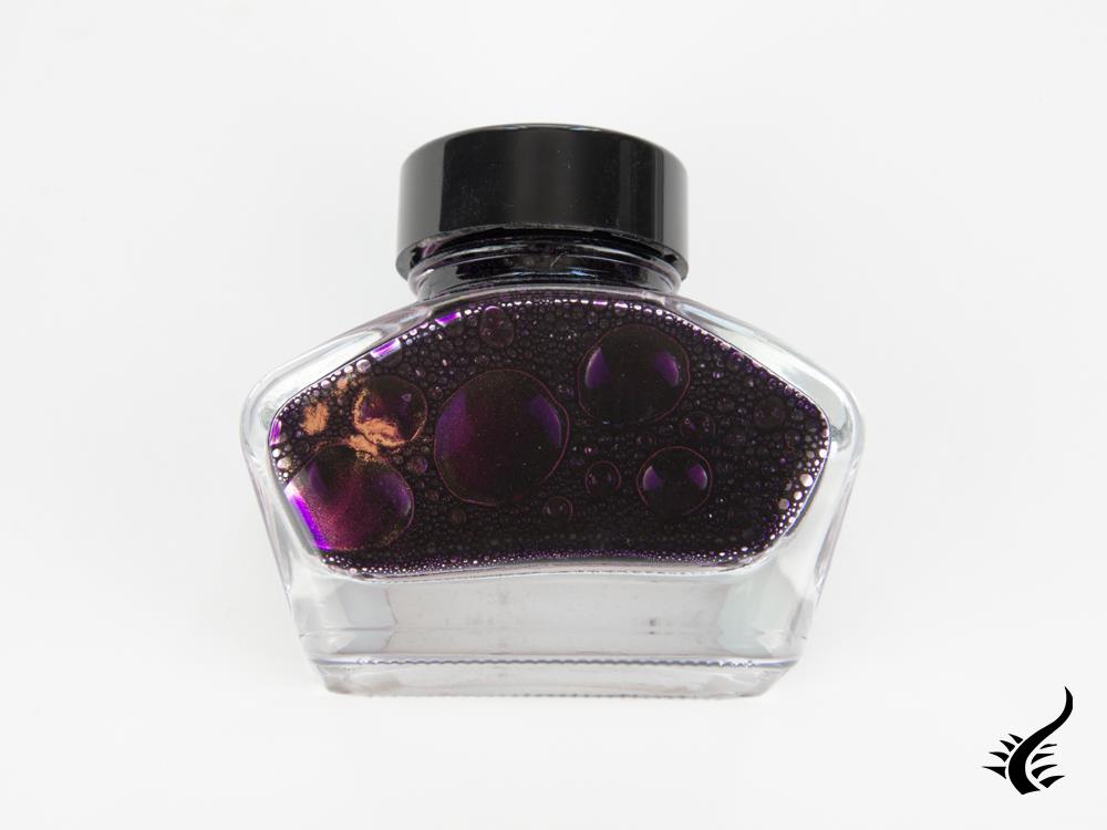 Esterbrook Ink Bottle Lilac, Purple, 50ml, Crystal, EINK-SHIMM-LILAC