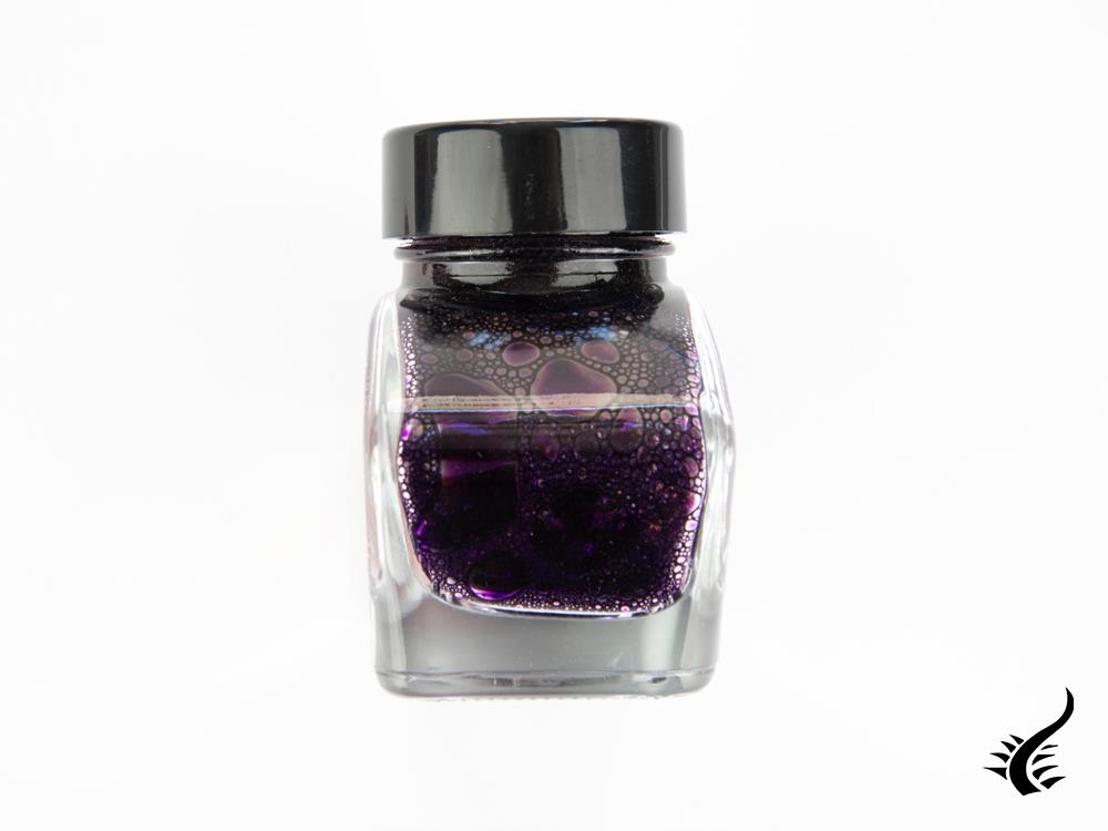 Esterbrook Ink Bottle Lilac, Purple, 50ml, Crystal, EINK-SHIMM-LILAC