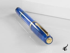 Esterbrook JR Fantasy Fountain Pen, Marbled resin, Blue, EJRF