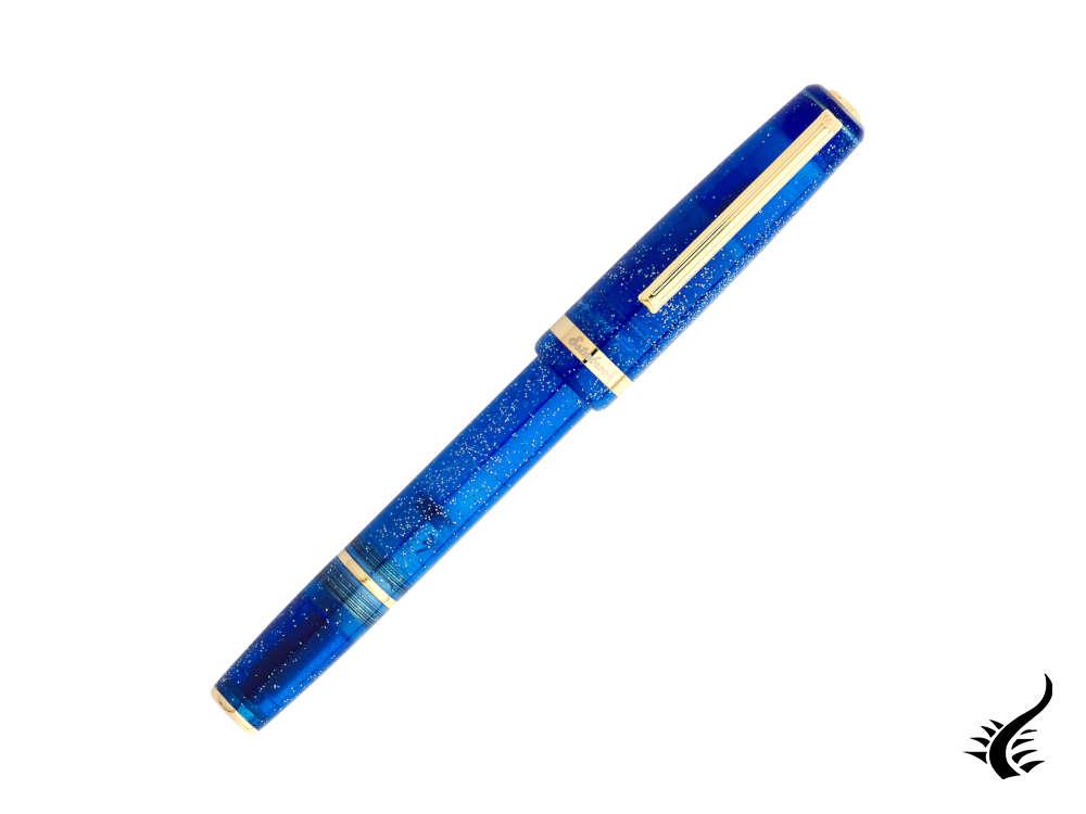 Esterbrook JR Fantasy Fountain Pen, Marbled resin, Blue, EJRF