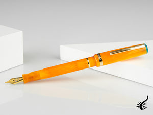 Stylo plume Esterbrook JR Paradise Orange Sunset, résine marbrée, EJROS