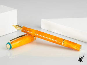 Esterbrook JR Paradise Orange Sunset Fountain Pen, Marbled resin, EJROS