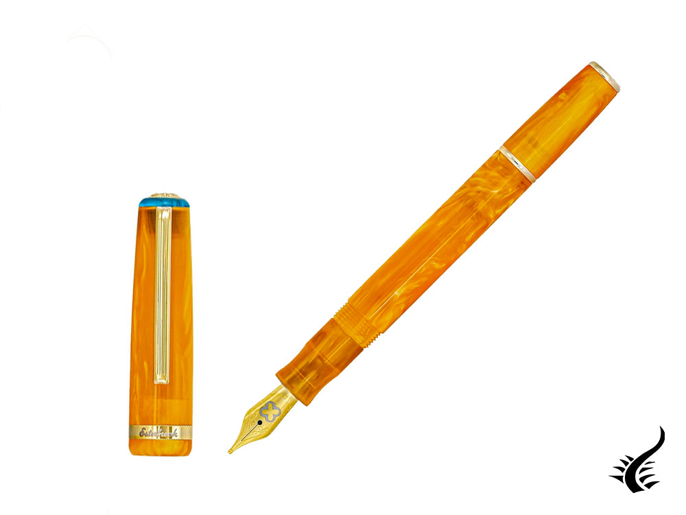 Esterbrook JR Paradise Orange Sunset Fountain Pen, Marbled resin, EJROS