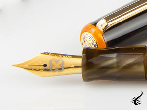 Esterbrook JR Pumpkin Latte Fountain Pen, Marbled resin, Brown, EJRPL