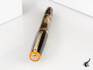 Esterbrook JR Pumpkin Latte Fountain Pen, Marbled resin, Brown, EJRPL