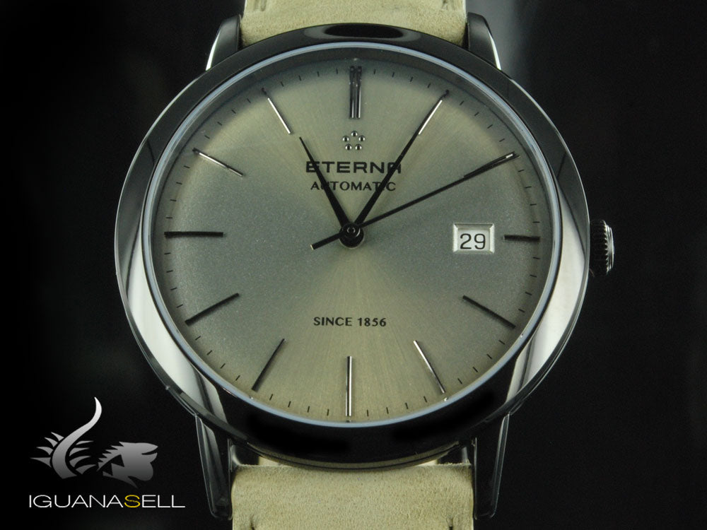 Eterna Eternity Gent Automatic Watch, SW 200-1, 40mm, Nubuck, 2700.43.90.1392