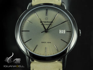 Eterna Eternity Gent Automatic Watch, SW 200-1, 40mm, Nubuck, 2700.43.90.1392