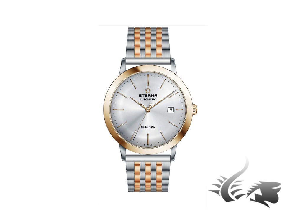 Eterna Eternity Gent Automatic Watch, SW 200-1, PVD, 40mm, 2700.53.11.1737