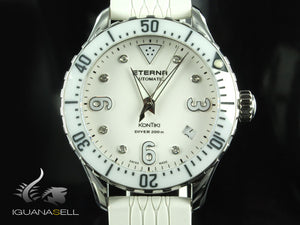 Eterna Lady KonTiki Diver Automatic Watch, SW 200-1, Ceramic, 38mm, Special Ed