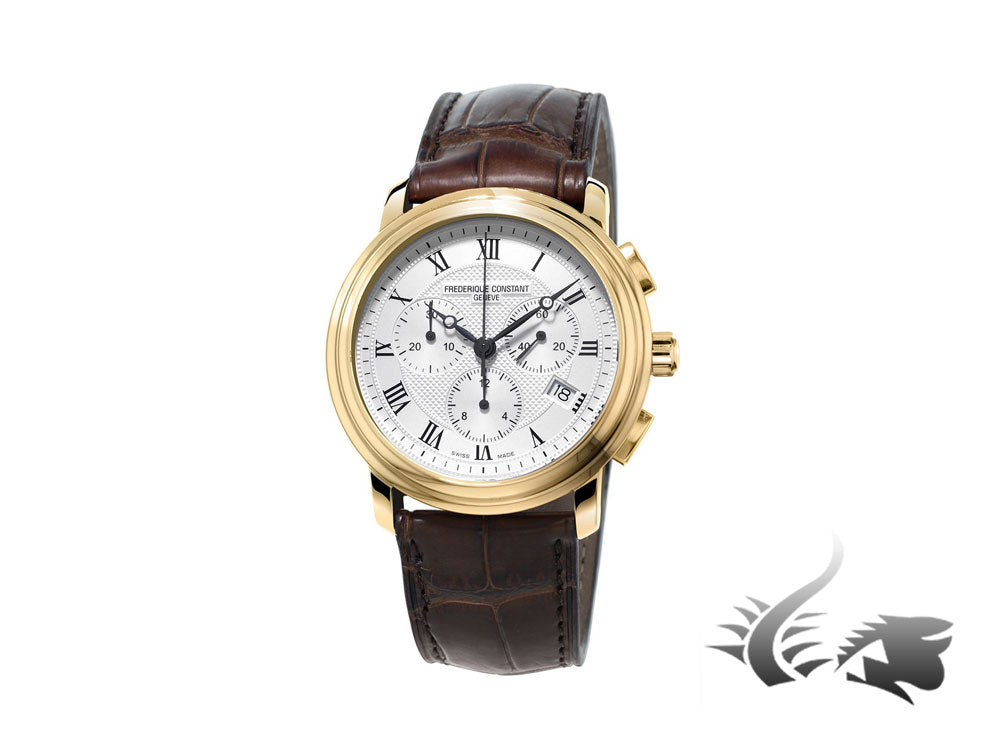 Montre chronographe à quartz pour homme Frédérique Constant Classics, FC-292, FC-292MC4P5