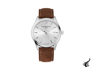 Frederique Constant Classics Quartz Watch, FC-220, 40 mm, Silver, FC-220SS5B6