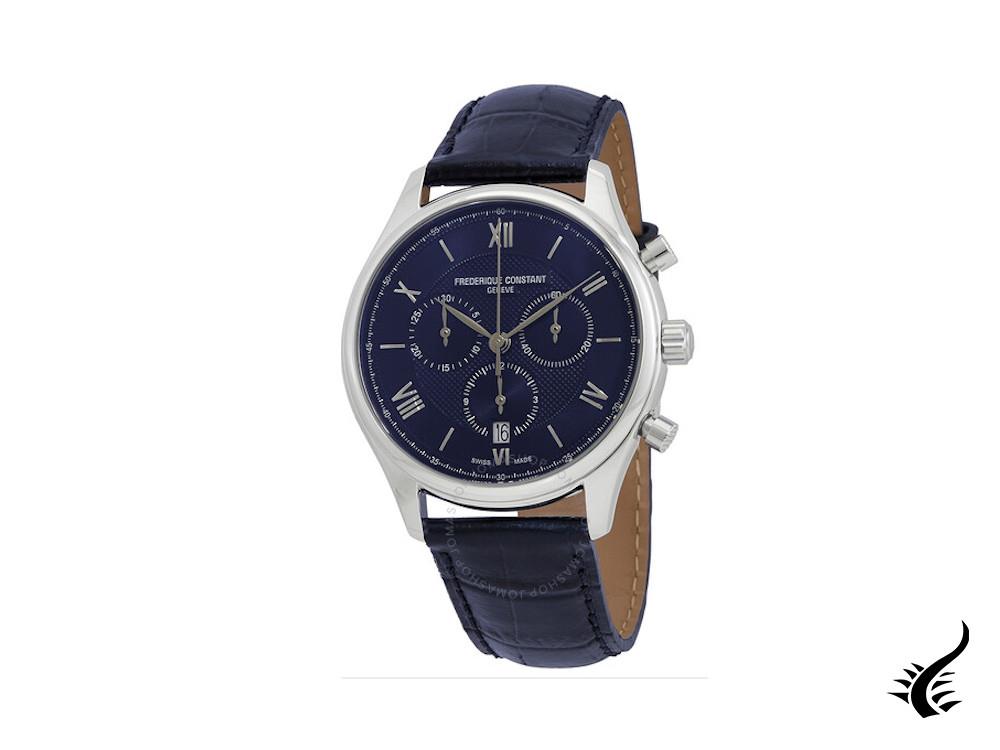 Frederique Constant Classics Quartz Watch, FC-292, 40 mm, Blue, FC-292MN5B6