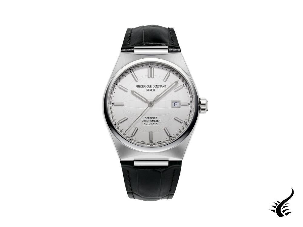 Montre automatique Highlife COSC de Frédérique Constant, blanche, FC-303S4NH6