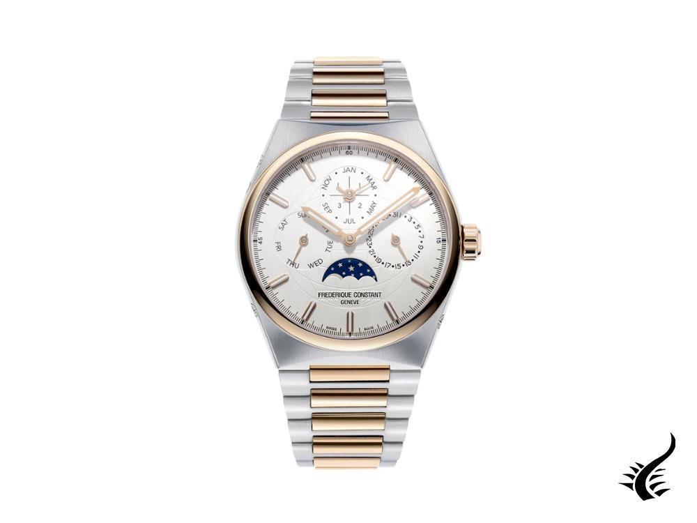 Calendrier perpétuel Highlife de Frédérique Constant, blanc, FC-775V4NH2B