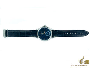 Montre intelligente horlogique Frederique Constant, bleue, GMT, alarme, FC-285NS5B6