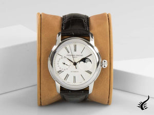 Frederique Constant Manufacture Automatic Watch, White, Leather, FC-712MS4H6