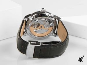 Montre automatique Manufacture Frédérique Constant, blanche, cuir, FC-712MS4H6