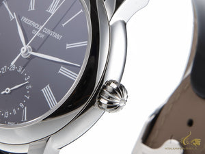 Montre automatique classique Manufacture Frédérique Constant, FC-710, noire, jour