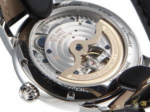 Montre automatique classique Manufacture Frédérique Constant, FC-710, noire, jour