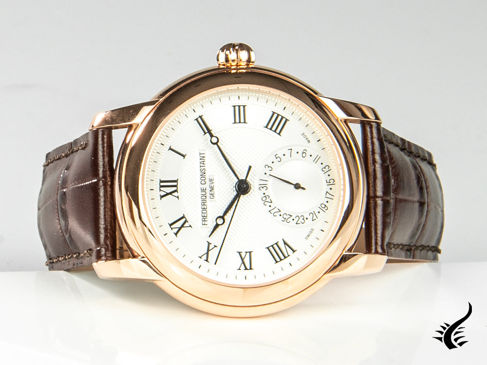 Montre automatique classique Manufacture Frédérique Constant, FC-710, or rose, jour