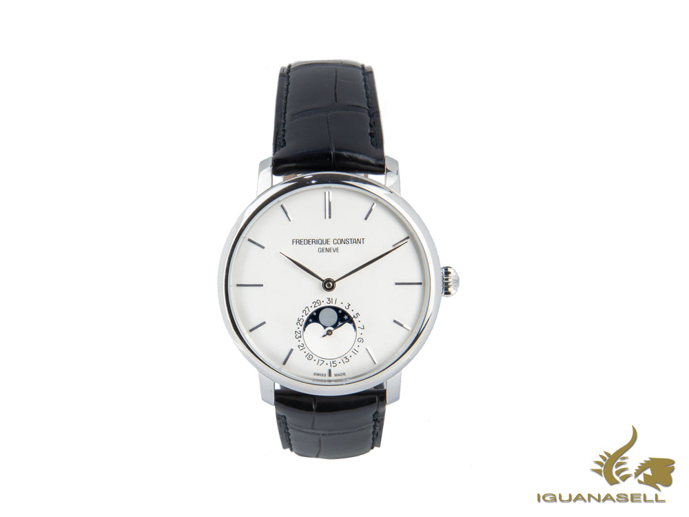 Frederique Constant Manufacture Slimline Moonphase Automatic Watch, FC-705S4S6