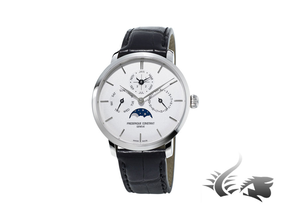 Montre automatique à calendrier perpétuel Slimline Manufacture de Frédérique Constant