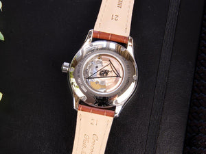 Montre automatique Runabout GMT de Frédérique Constant, FC-350, marron, FC-350RMG5B6