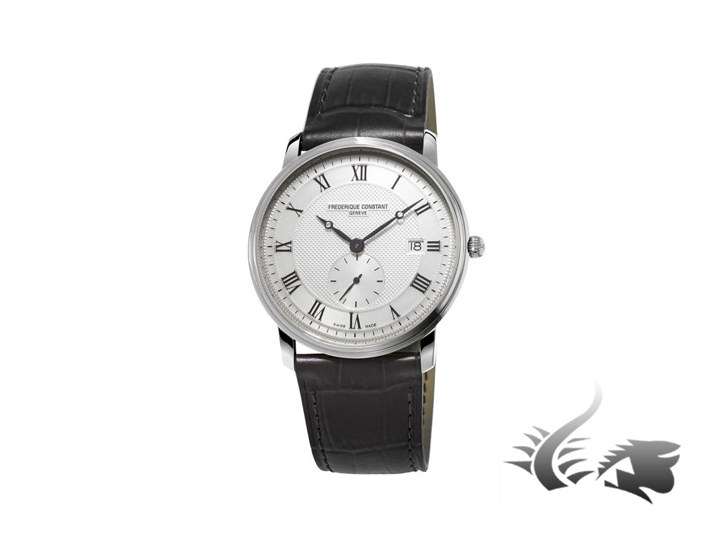 Montre à quartz Slimline pour homme de Frédérique Constant, FC-245, 39 mm, FC-245M5S6