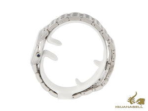 Montre à quartz pour femme Slimline de Frédérique Constant, 30 mm, avec phases de lune et diamants