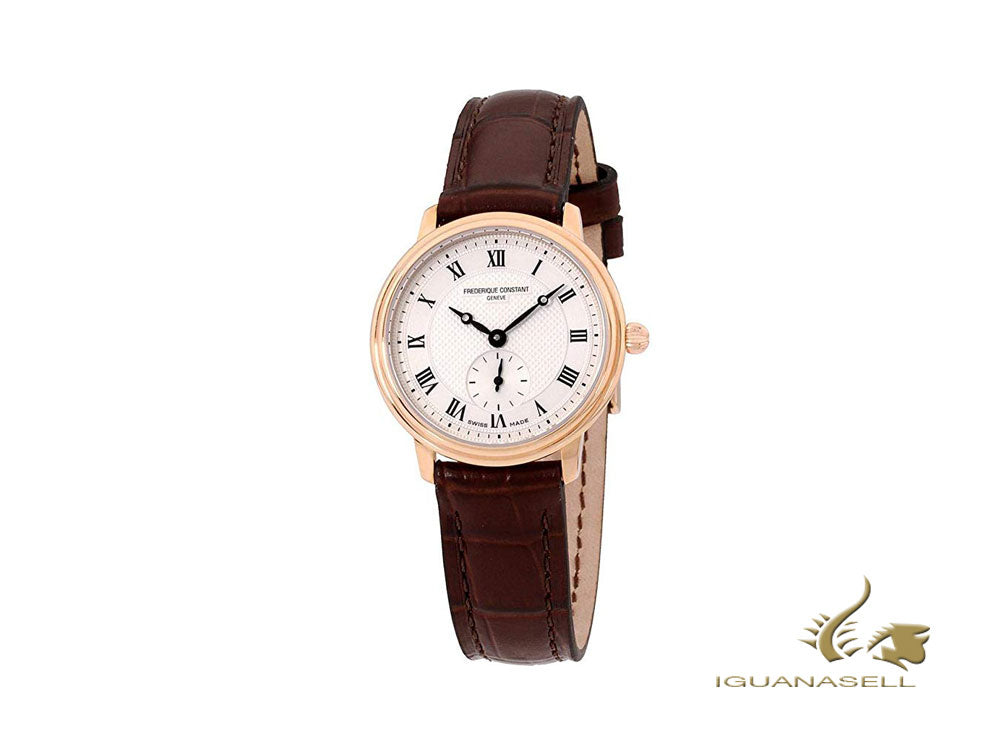 Montre à quartz Slimline pour femme de Frédérique Constant, 37 mm, FC-235M4S4