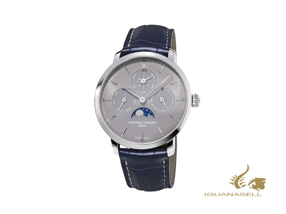 Frederique Constant Slimline Perpetual Calendar Manufacture Watch, FC-775G4S6