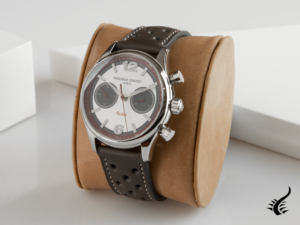 Frederique Constant Vintage Rally Healey Automatic Watch, FC-397, White, L. E.
