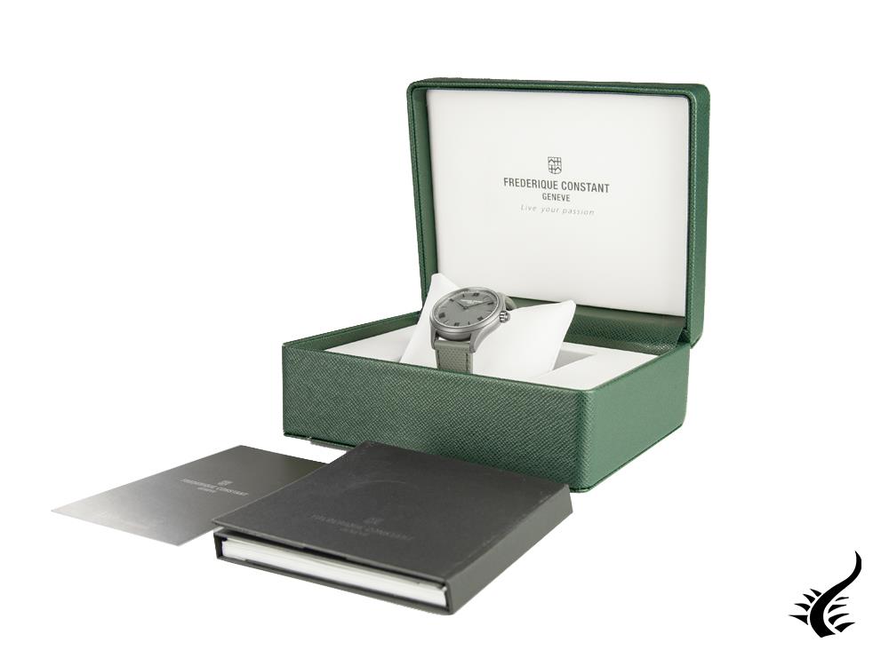 Frederique Constant Vitality Quartz Watch, Grey, 42 mm, FC-287S5TB6