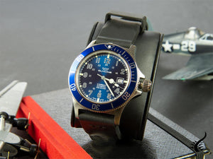 Glycine Combat Automatic Watch, GL 224, Blue, 42 mm, GL0077-D9