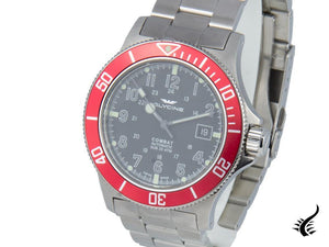 Montre Glycine Combat Sub-automatique, GL 224, Gris, 42 mm, GL0078