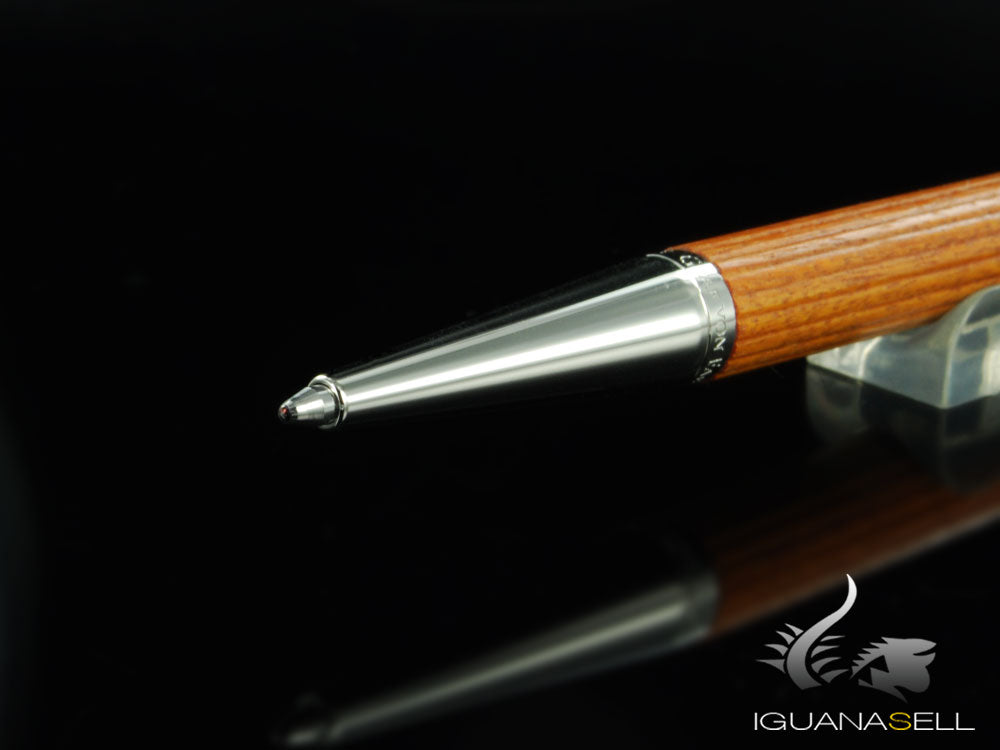 Graf von Faber-Castell Classic Ballpoint pen, Pernambuco wood, Platinum, 145530