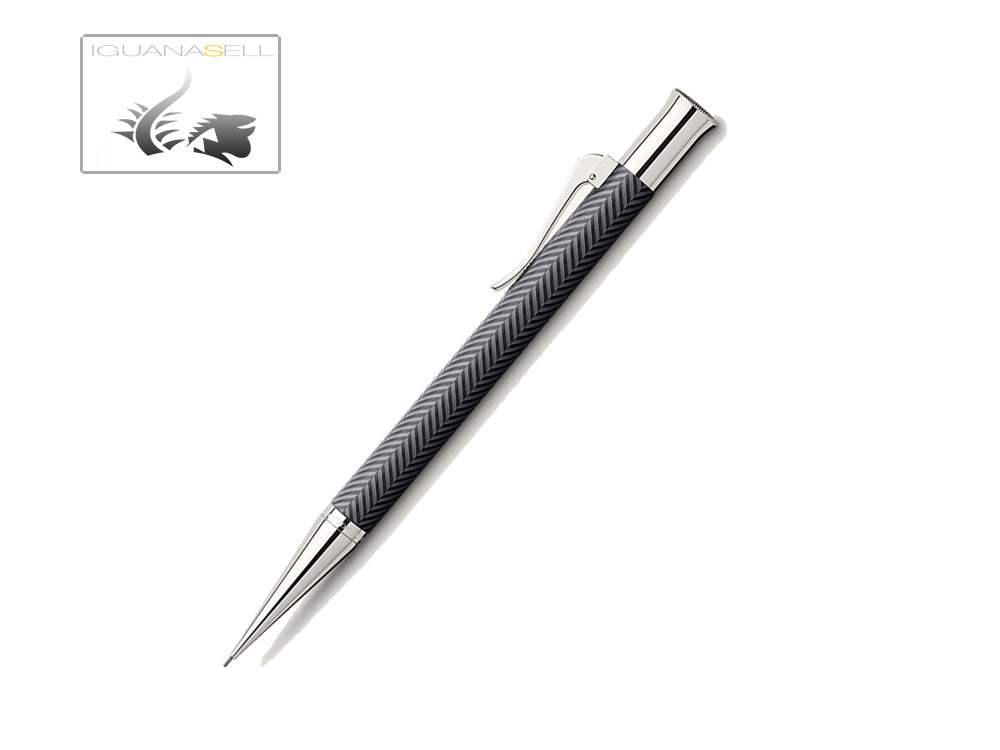 Graf von Faber-Castell Guilloche Ciselé Mechanical pencil, Anthracite, 0.7 mm