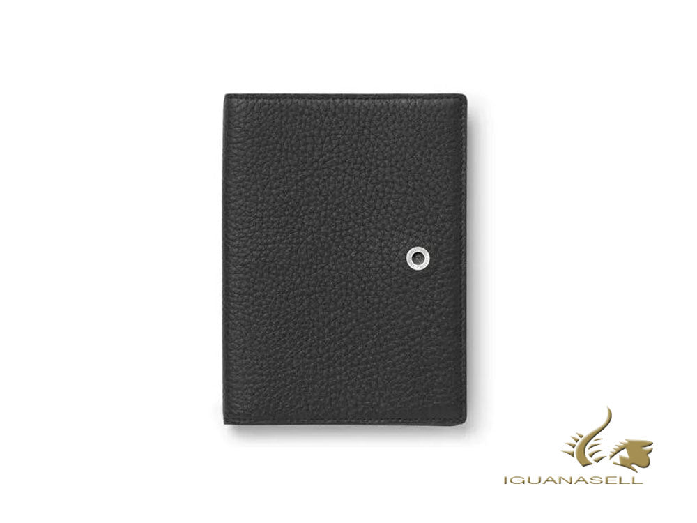 Graf von Faber-Castell Cashmere Passport Case, Calfskin Leather, Black, G118706