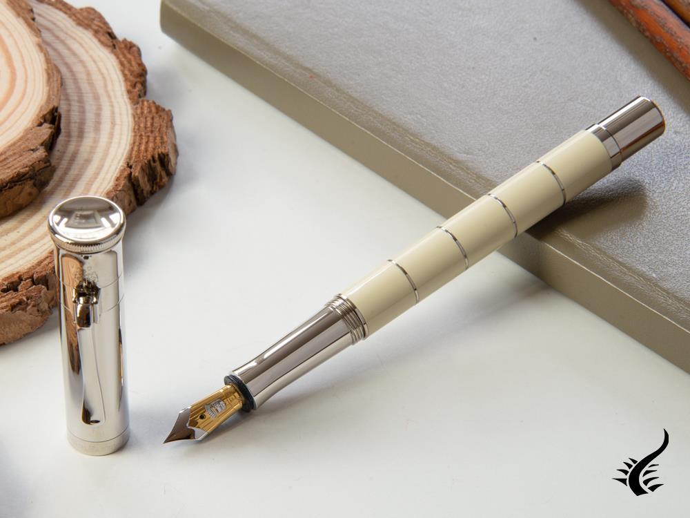 Graf von Faber-Castell Classic Anello Fountain Pen, Ivory