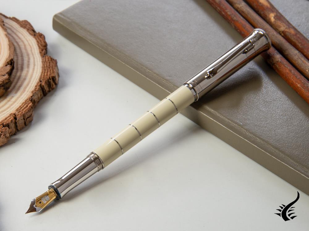 Graf von Faber-Castell Classic Anello Fountain Pen, Ivory